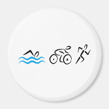 Triathlon Magnete