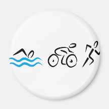 Triathlon Magnets