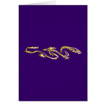 tribal Drache dragon Karten