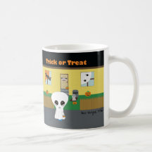 "Trick-oder Leckerei-" alien-Becher Kaffee Tassen