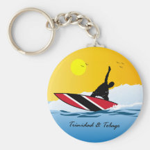 Trinidad und Tobago Keychain Schlüsselanhänger