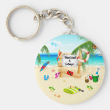 Trinidad und Tobago Keychain Schlüsselanhänger
