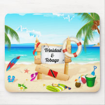Trinidad und Tobago Mousepad