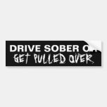 Trinken Sie nicht und fahren Sie Auto Sticker