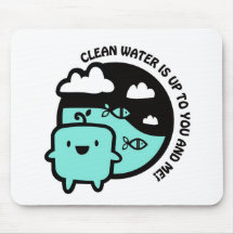Trinkwasser Mousepad