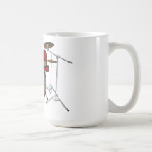 Trommeln: Rote Trommel-Ausrüstung: Modell 3D: Kaffee Haferl