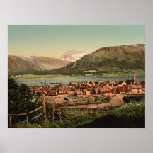 Tromso, Troms, Nord-Norge, Norwegen Posterdruck