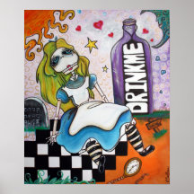 Tropfen-totes Alice-Plakat