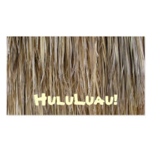 Tropische Catering_Authentic hawaiische Tanzstunde Visitenkartenvorlagen