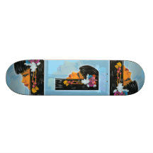 Tropische Fee Skateboard Brett