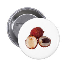 Tropische Frucht - Lychee Anstecknadel