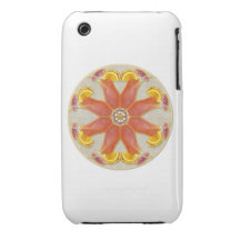 Tropische Getränk-Mandala iPhone 3 Cover