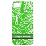 Tropische grüne Abdeckung der Case-Mate-ID™ Apple  iPhone 5 Hüllen