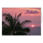 Tropische Mahalo Karte