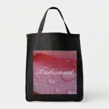 Tropische rosa Hochzeit Tragetasche