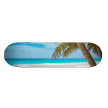 Tropischer Paradies-Strand Individuelle Skateboarddecks
