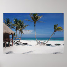 Tropischer Strand Posterdruck