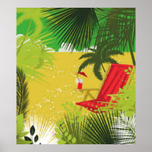Tropisches Sommer-Plakat