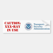 TSA: XXX-Strahl Autosticker