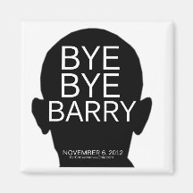 Tschüss Barry - Wahl 2012 Kühlschrankmagnet