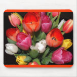 Tulpe-Feuerwerks-Mausunterlage Mousepads