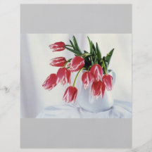 Tulpen im Vase Custom Flyer