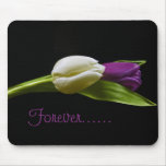 Tulpen in der Liebe-Mausunterlage Mousepads