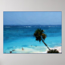 Tulum-Strand Plakat
