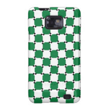 Turbolent Green - Optical Illusion Galaxy S2 Cover