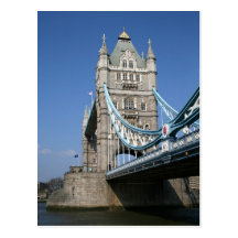 Turm-Brücke, London-Postkarte