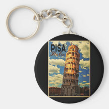 Turm von Pisa ltaly Schlüsselbänder