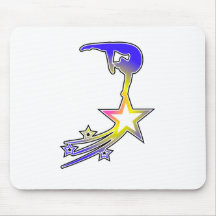Turnhallen-Stern Mousepad