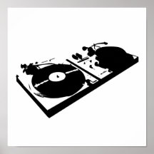 Turntable Plakatdruck