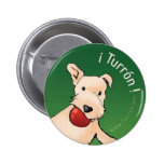 Turrón jugando con pelota boton 
