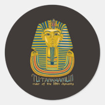 Tutankhamun Mama, der alte König Tut von Ägypten Sticker