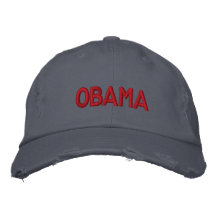 Twill-Hut Obama Chino Bestickte Baseballmützen