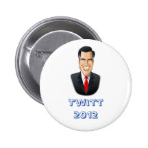 Twitt 2012 Knopf Anstecknadelbutton