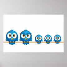 Twitterfamilienplakat