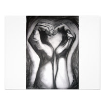twohands - ein Herz Individuelle Einladungen