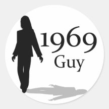 Typ 1969! aufkleber