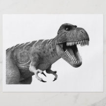 Tyrannosaurus Rex Flyerbedruckung