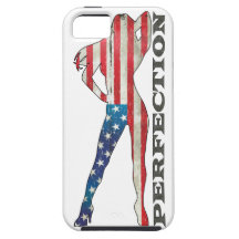 U.S.A. Perfektion I Telefon-Kasten iPhone 5 Etui