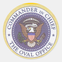 U.S. PräsidentenSiegel Runde Sticker