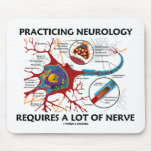 Übende Neurologie erfordert viel Nerv Mousepad