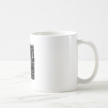 Über dem Hügel-30. Geburtstag Kaffee Tasse
