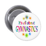Über Gymnastik Anstecknadelbuttons