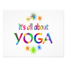 Über Yoga Individuelle Einladungskarte
