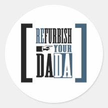 Überholen Sie Ihr Dada Stickers