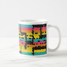 Überwältigendes Quadrat Kaffeetasse