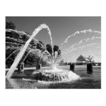 Ufergegend-Brunnen Postkarten